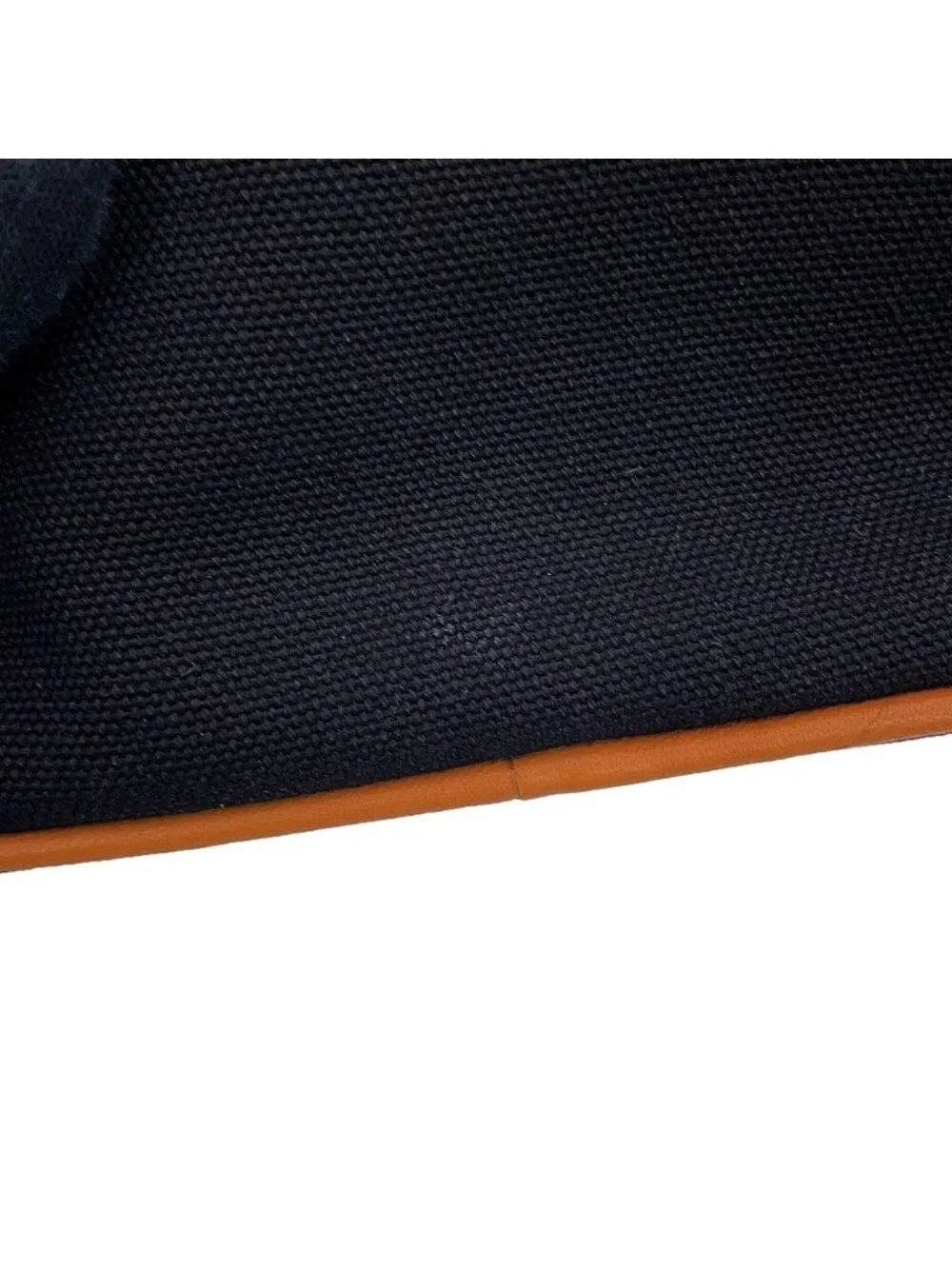Hermes Pouch Bolide Mini Black Silver Cotton Case